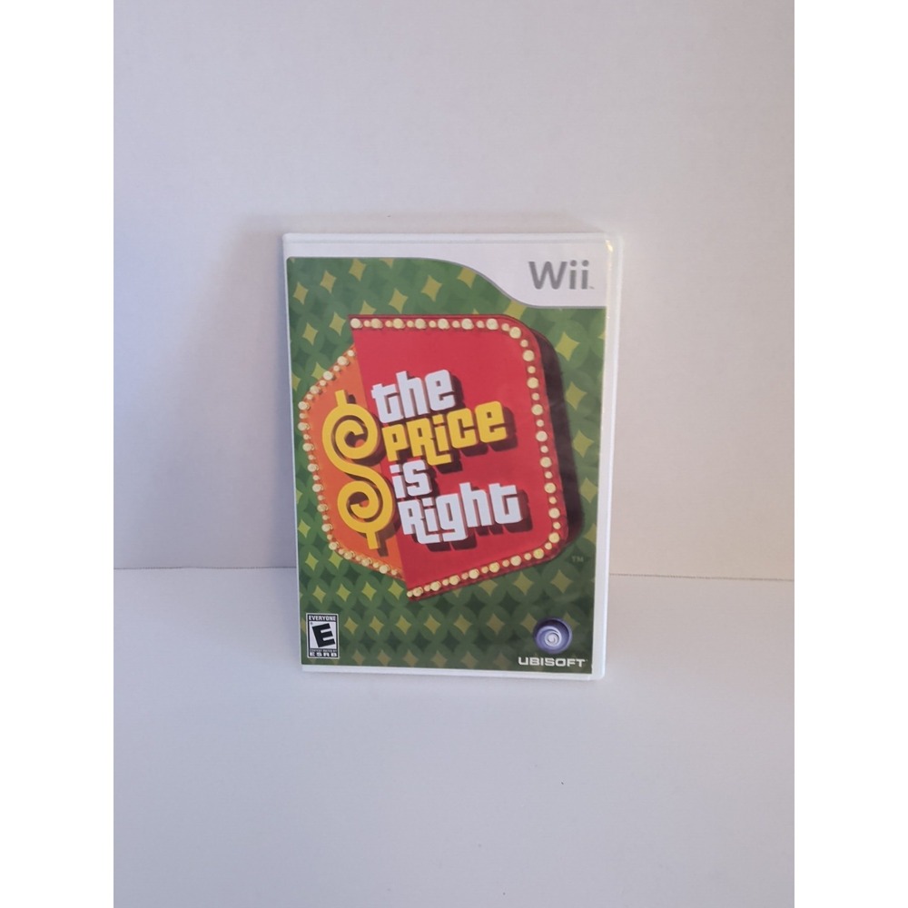 The Price Is Right Nintendo Wii Game Ubisoft 2008 CIB Complete with Manual